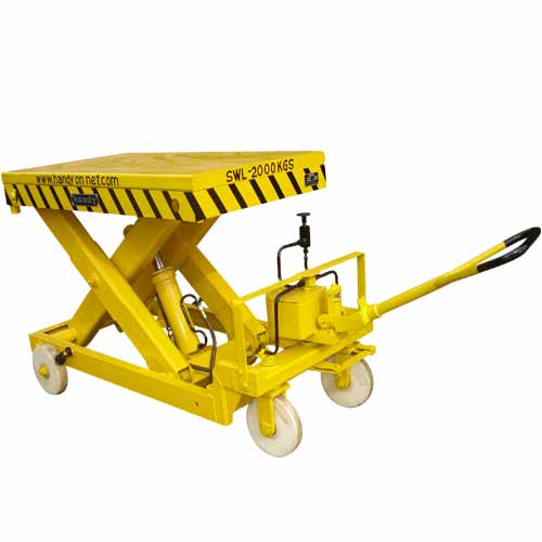 JET Hydraulic Handlift Scissor Platform Goods Lift