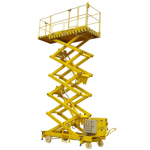 JET Hydraulic Powered Lifting Scissor Platform (Extended Platform) Goods Lift