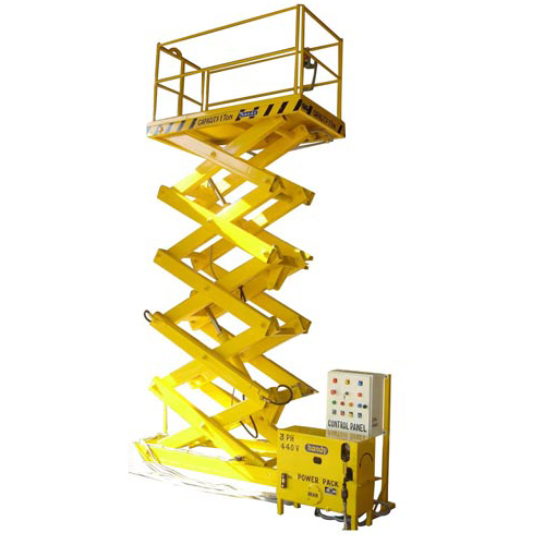 JET Powered Lifting Scissor Platform (Fixed Type) Goods Lift